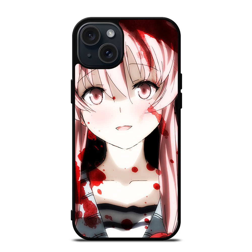 MIRAI NIKKI FACE iPhone 15 Plus Case Cover