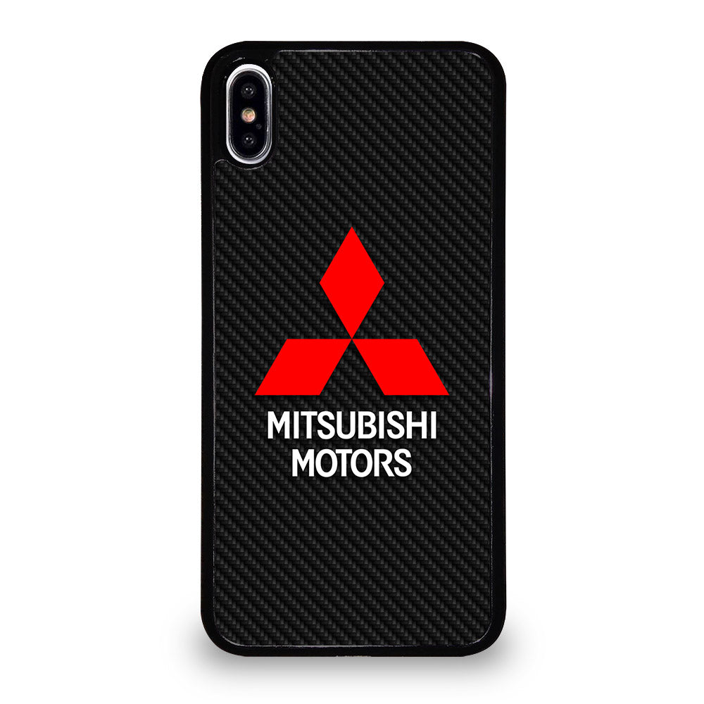 MITSUBISHI MOTORS CARBON LOGO iPhone XS Max Case Cover