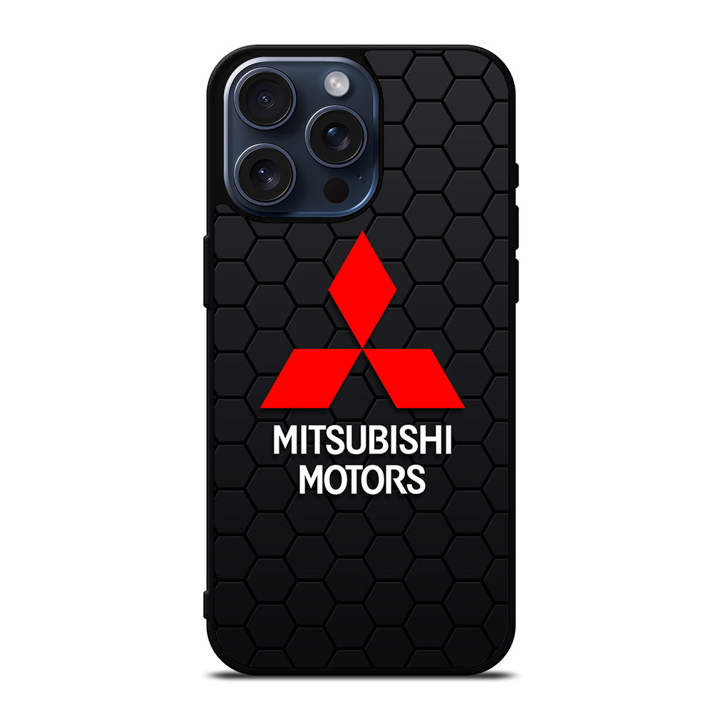 MITSUBISHI MOTORS HEXSAGON LOGO iPhone 15 Pro Max Case Cover
