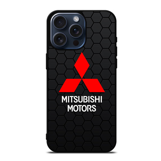 MITSUBISHI MOTORS HEXSAGON LOGO iPhone 15 Pro Max Case Cover