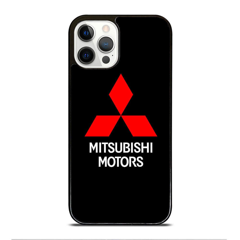 MITSUBISHI MOTORS LOGO BLACK iPhone 12 Pro Case Cover