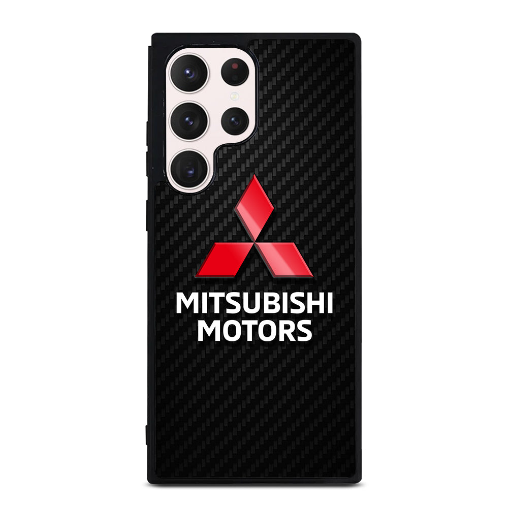 MITSUBISHI MOTORS LOGO CARBON Samsung Galaxy S23 Ultra Case Cover