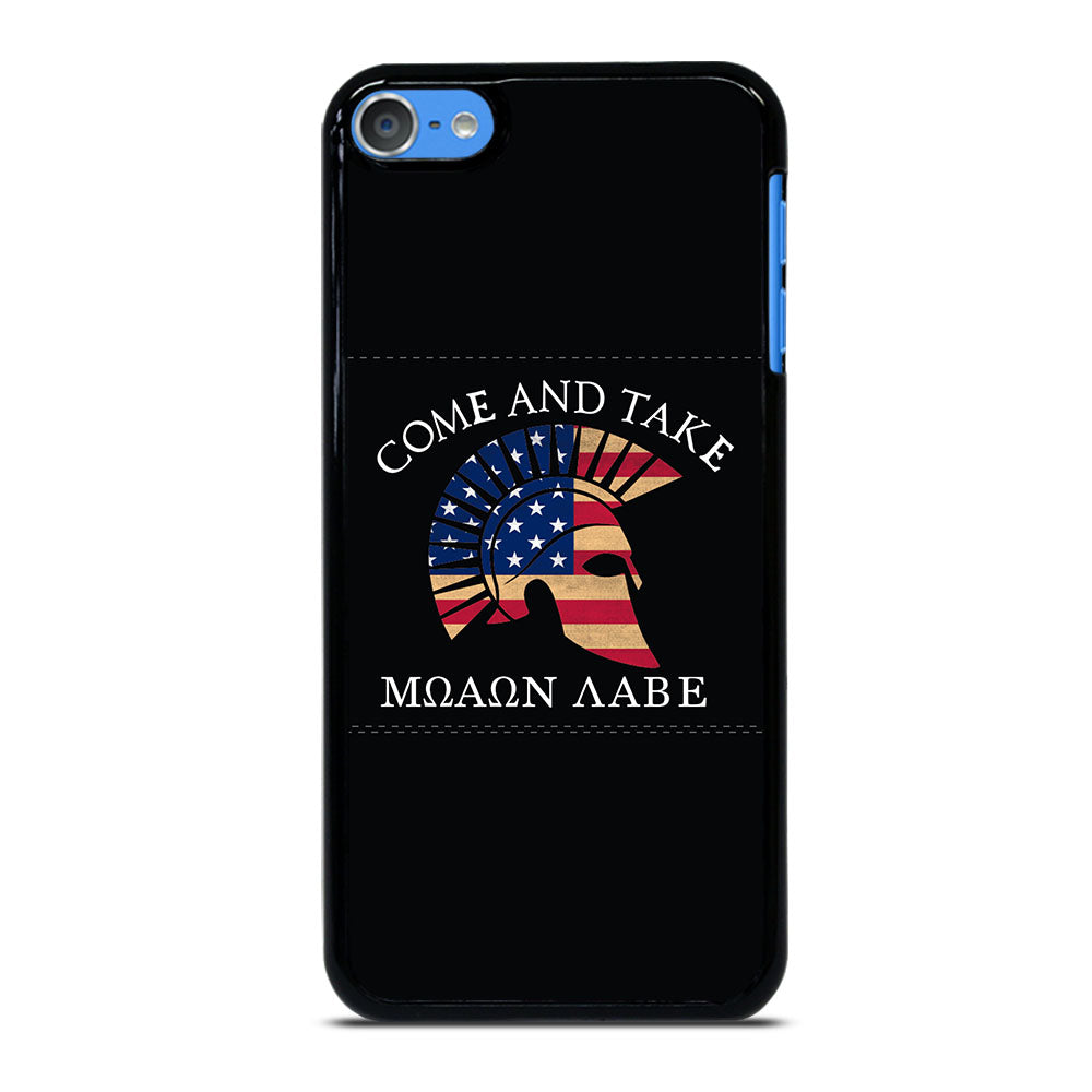 MOLON LABE AMERICAN FLAG HELMET iPod Touch 7 Case Cover