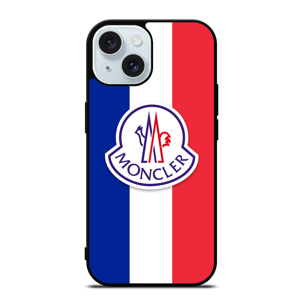 MONCLER LOGO 1 iPhone 15 Case Cover