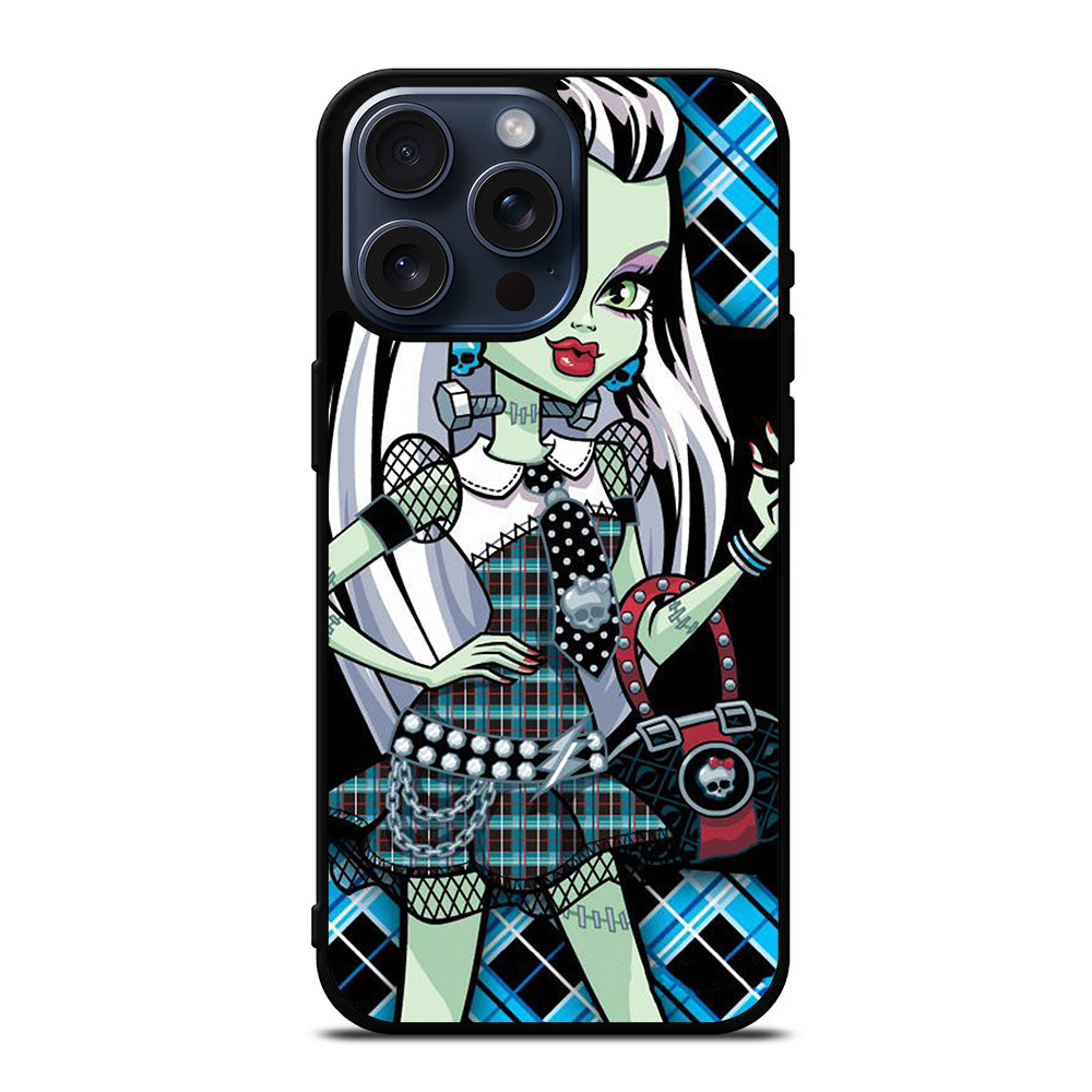 MONSTER HIGH DOLL FRANKIE STEIN CARTOON 2 iPhone 15 Pro Max Case Cover