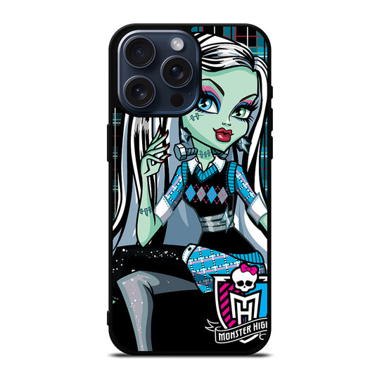 MONSTER HIGH DOLL FRANKIE STEIN CARTOON iPhone 15 Pro Max Case Cover