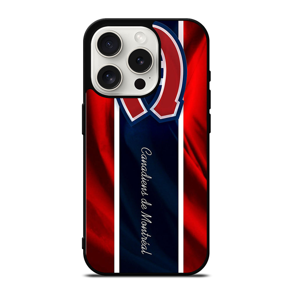 MONTREAL CANADIENS LOGO HOCKEY 3 iPhone 15 Pro Case Cover
