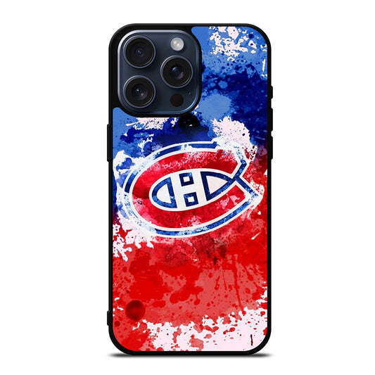 MONTREAL CANADIENS LOGO NHL 2 iPhone 15 Pro Max Case Cover