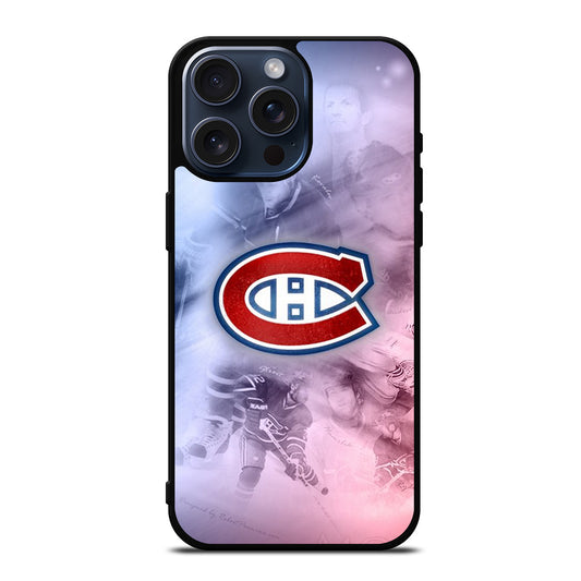 MONTREAL CANADIENS LOGO NHL 3 iPhone 15 Pro Max Case Cover