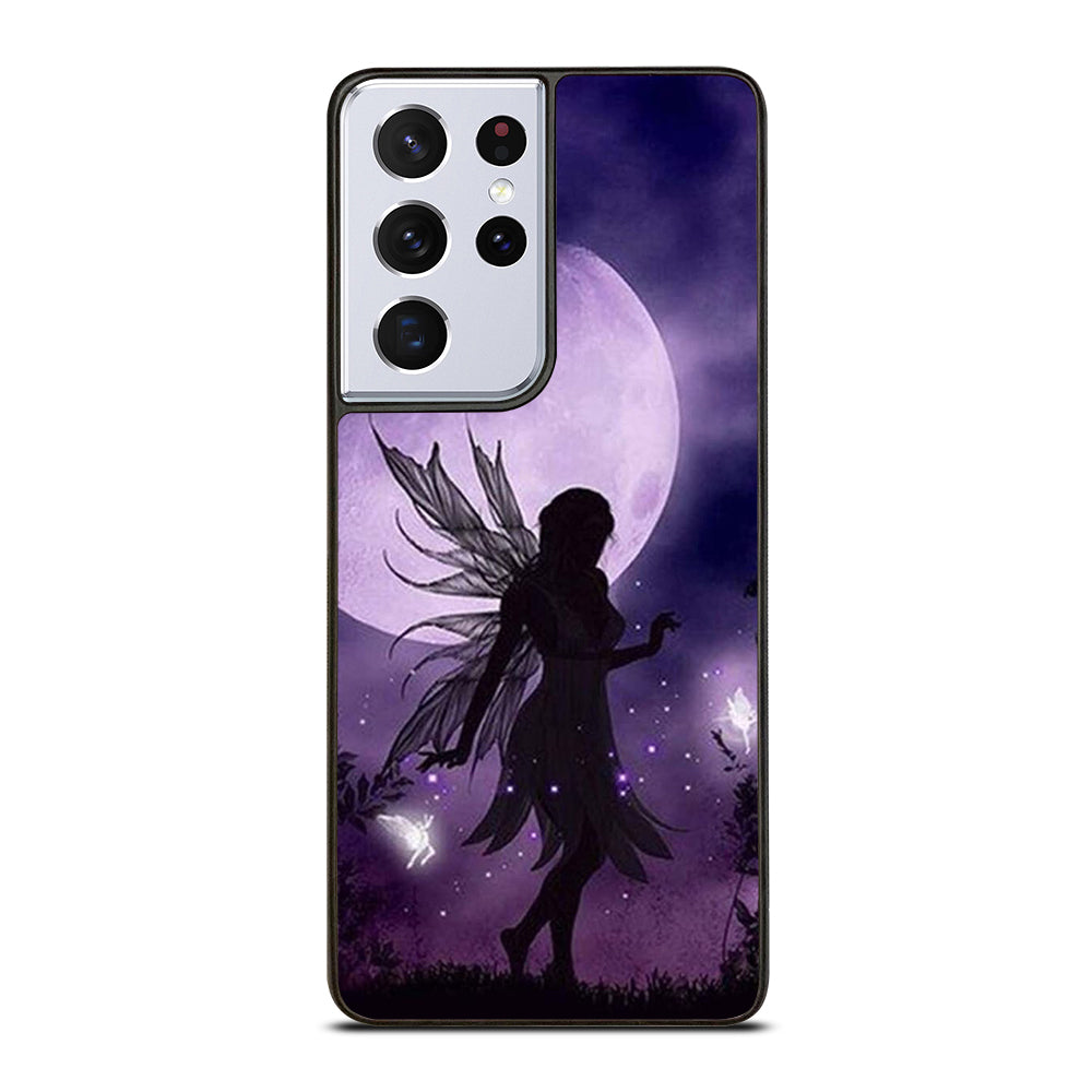 MOONLIGHT FAIRY DRAGONFLIES PURPLE MOON Samsung Galaxy S21 Ultra Case Cover