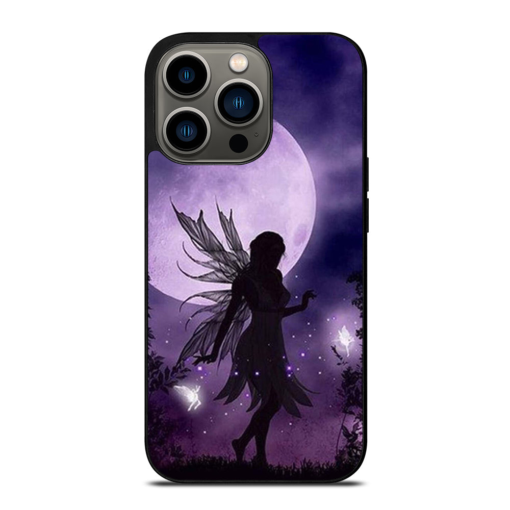 MOONLIGHT FAIRY DRAGONFLIES PURPLE MOON iPhone 13 Pro Case Cover