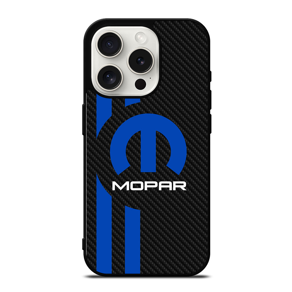 MOPAR CARBON LOGO 2 iPhone 15 Pro Case Cover