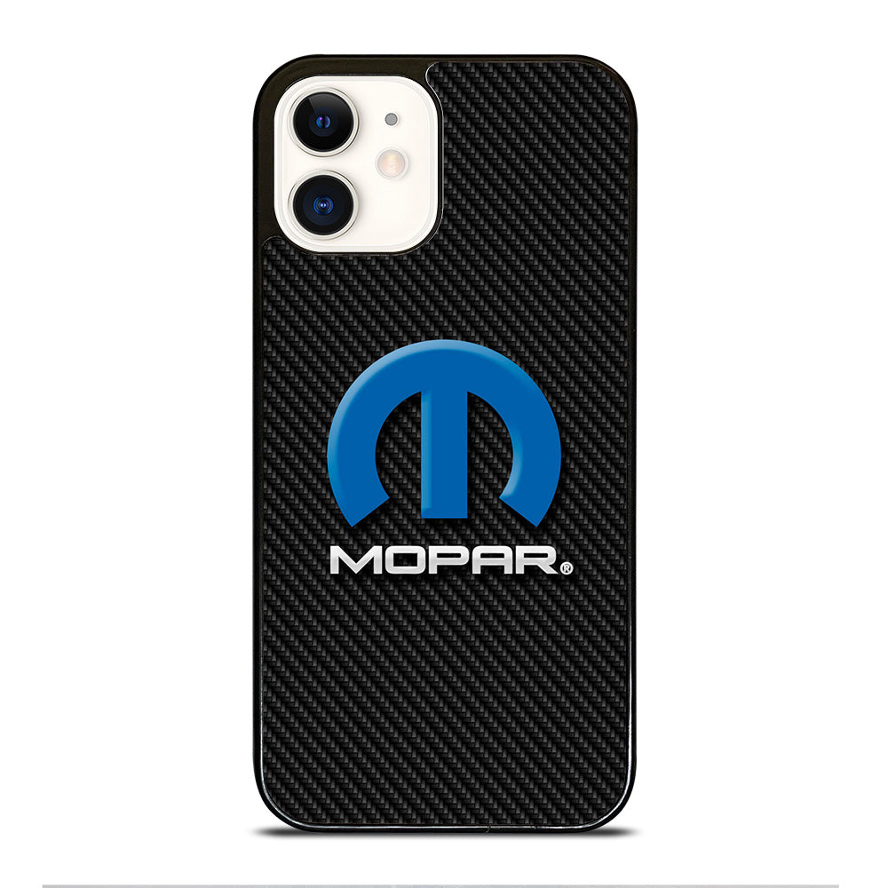 MOPAR CARBON LOGO iPhone 12 Case Cover