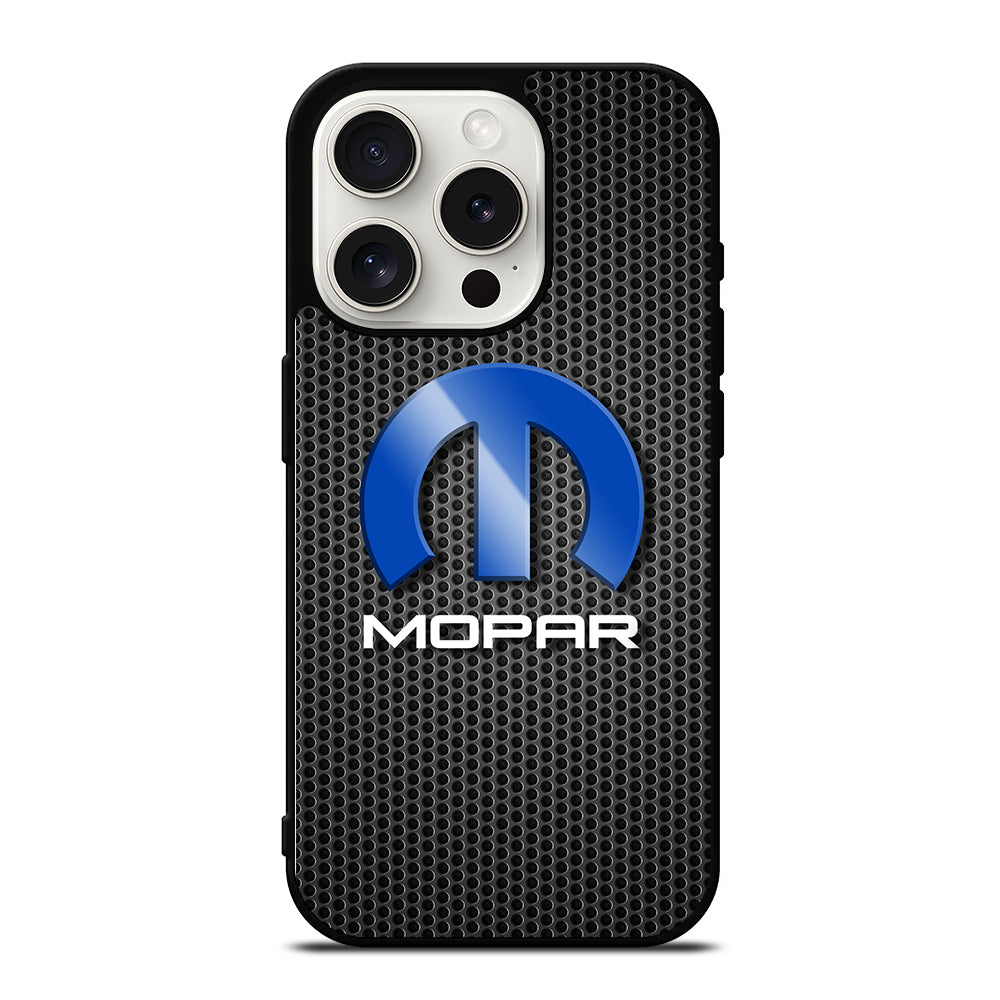 MOPAR METAL LOGO iPhone 15 Pro Case Cover