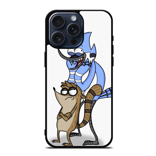 MORDECAI RIGBY CARTOON iPhone 15 Pro Max Case Cover