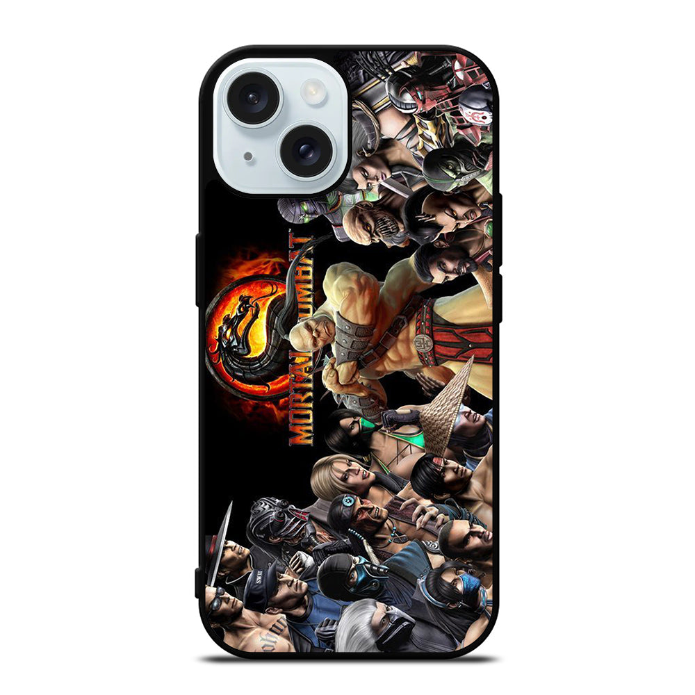 MORTAL KOMBAT ALL CHARACTER GAME iPhone 15 Case Cover
