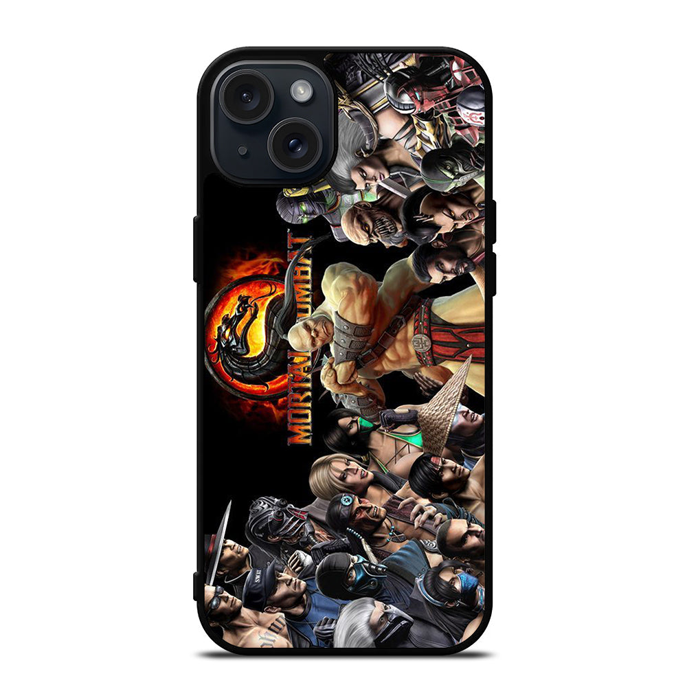 MORTAL KOMBAT ALL CHARACTER GAME iPhone 15 Plus Case Cover