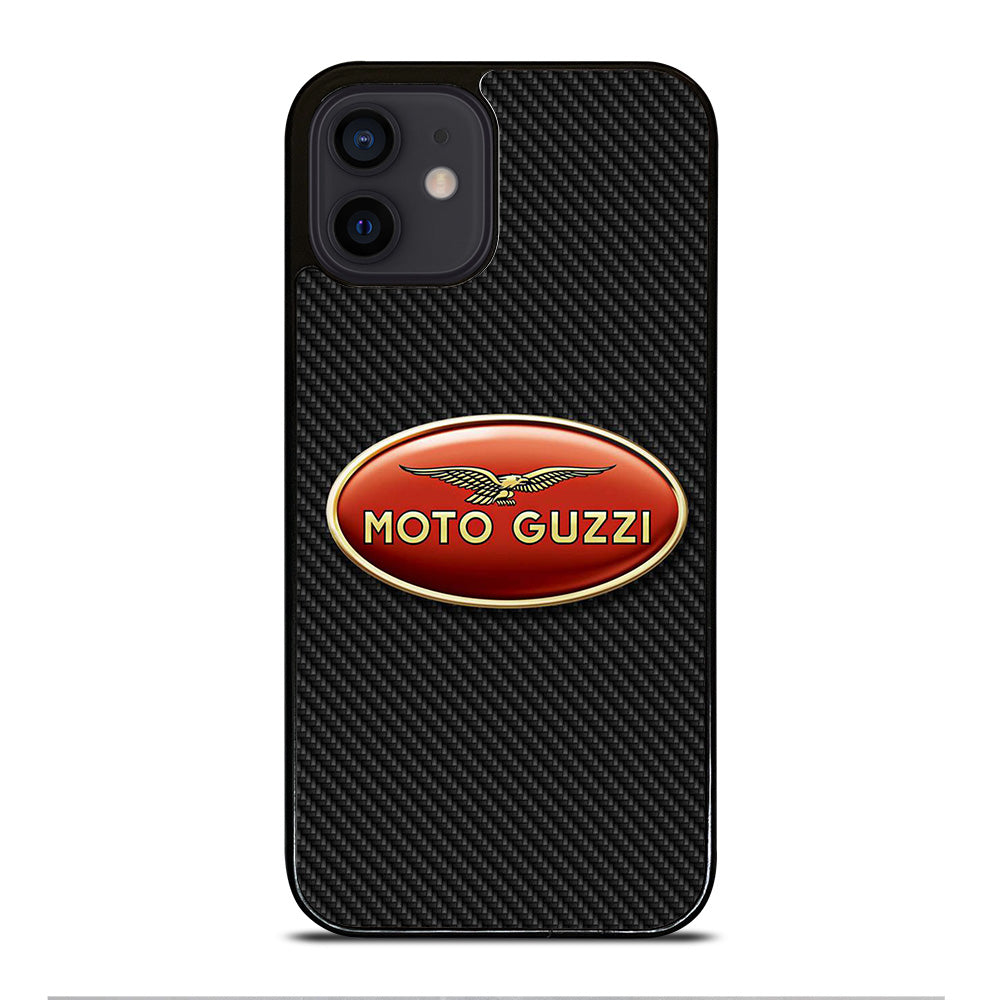 MOTO GUZZI CARBON LOGO iPhone 12 Mini Case Cover