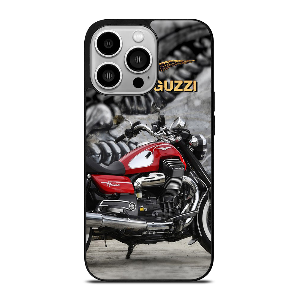 MOTO GUZZI RED iPhone 14 Pro Case Cover