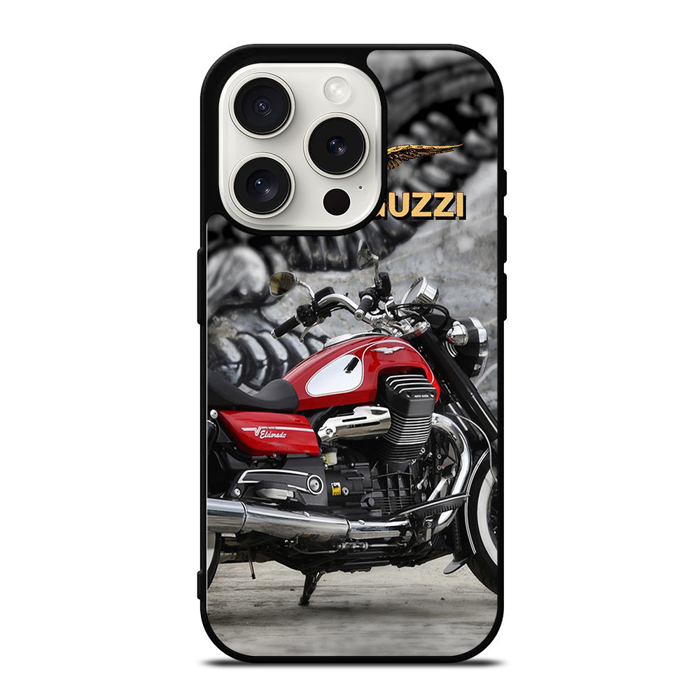 MOTO GUZZI RED iPhone 15 Pro Case Cover