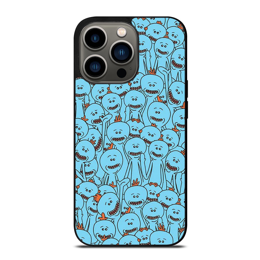 MR MEESEEKS PATTERN iPhone 13 Pro Case Cover