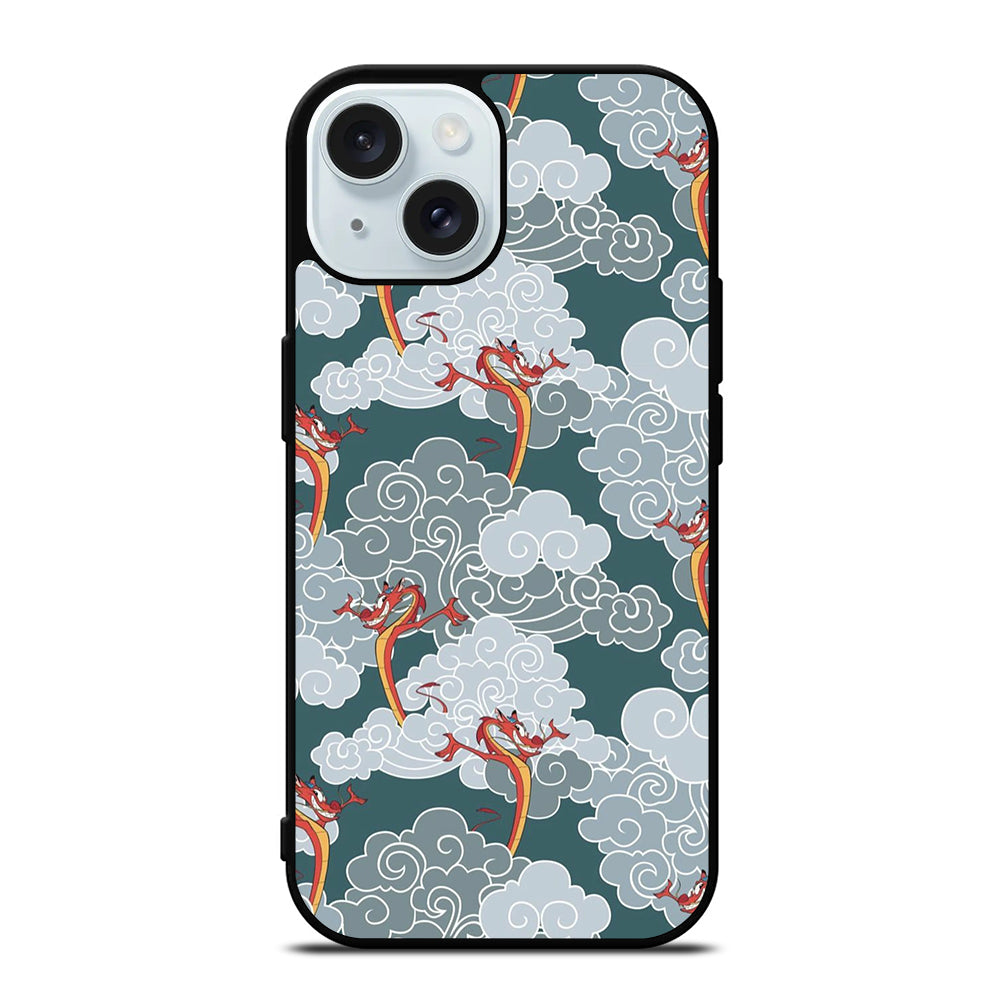 MUSHU CLOUD MULAN DISNEY iPhone 15 Case Cover