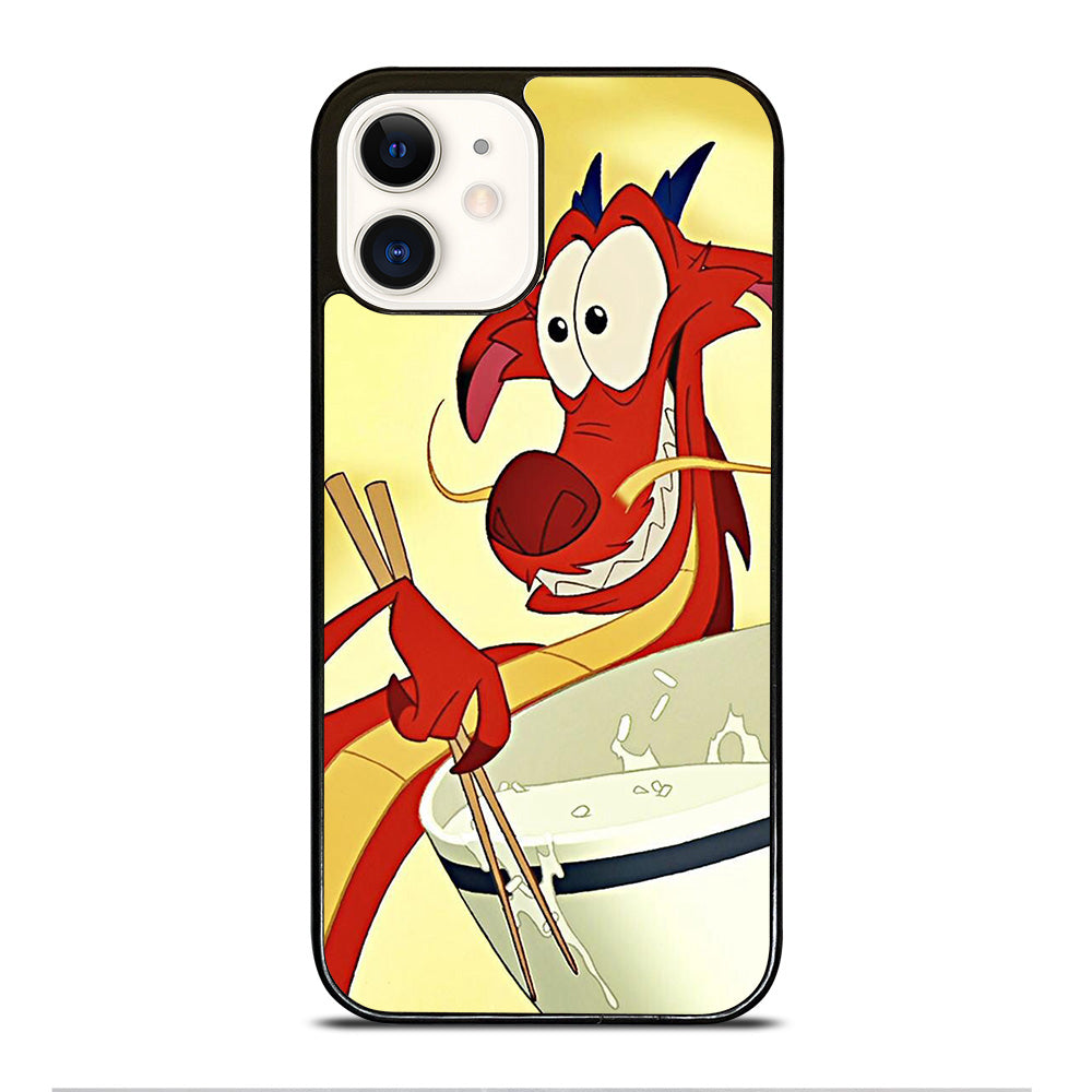 MUSHU MULAN DISNEY CARTOON 2 iPhone 12 Case Cover