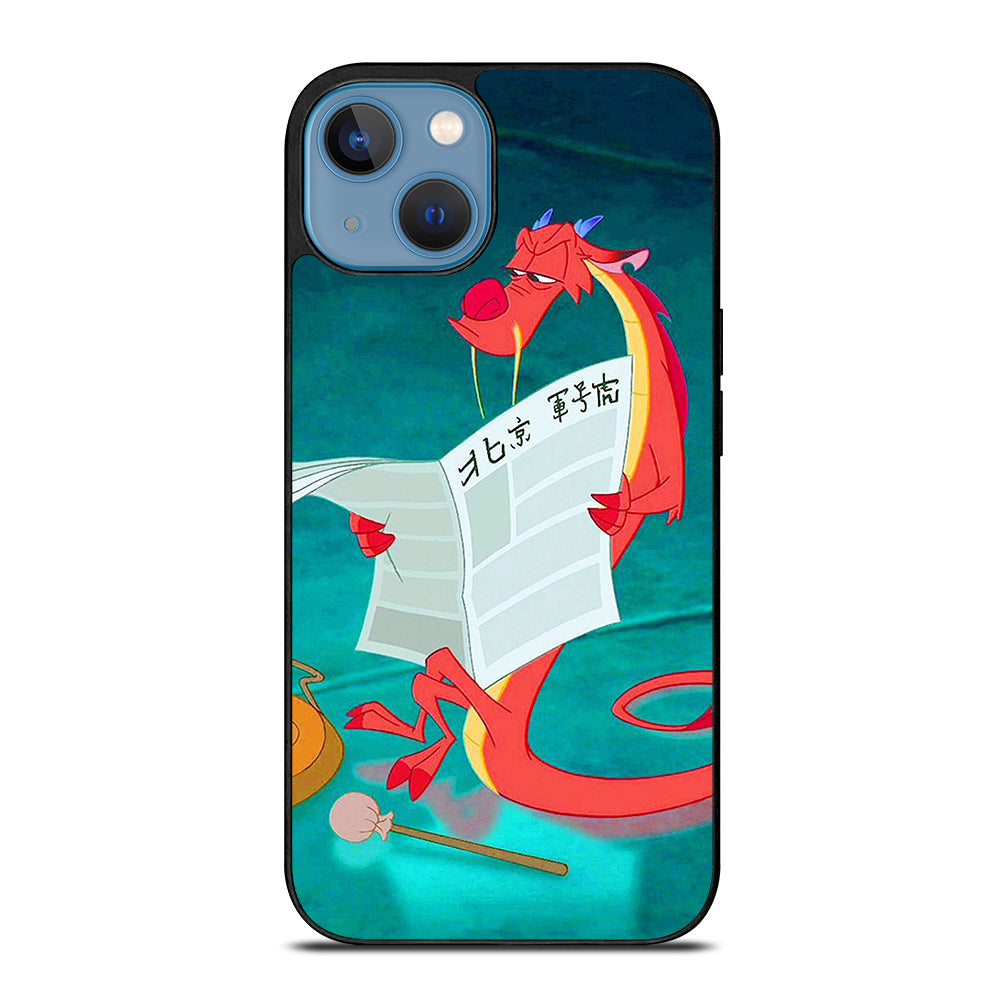 MUSHU MULAN DISNEY CARTOON iPhone 13 Case Cover