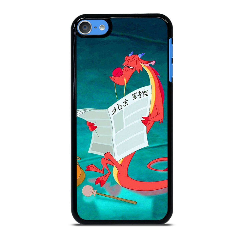 MUSHU MULAN DISNEY CARTOON iPod Touch 7 Case Cover
