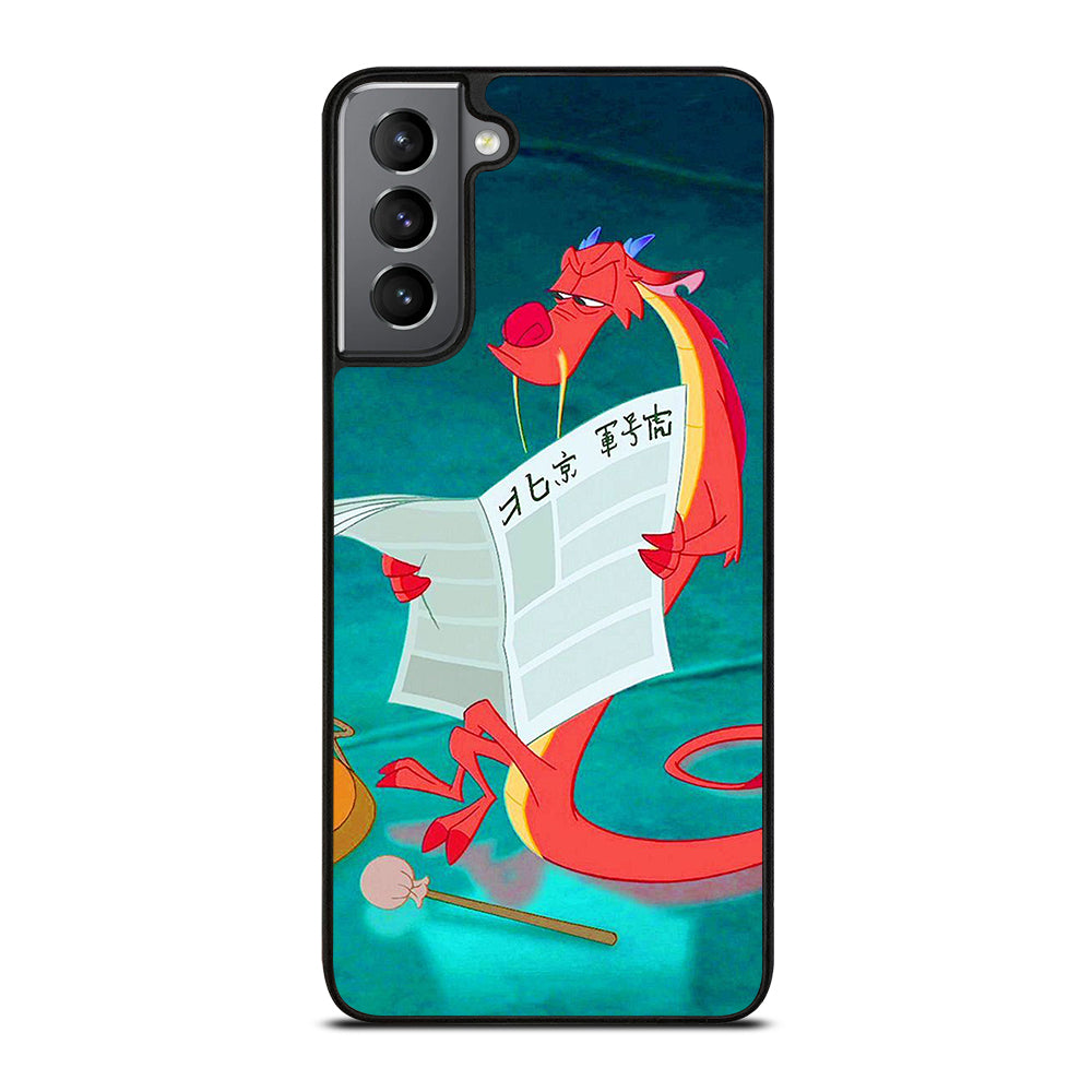 MUSHU MULAN DISNEY CARTOON Samsung Galaxy S21 Plus Case Cover