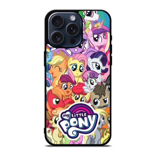 MY LITTLE PONY ALL CHARACTER iPhone 15 Pro Max Case Cover