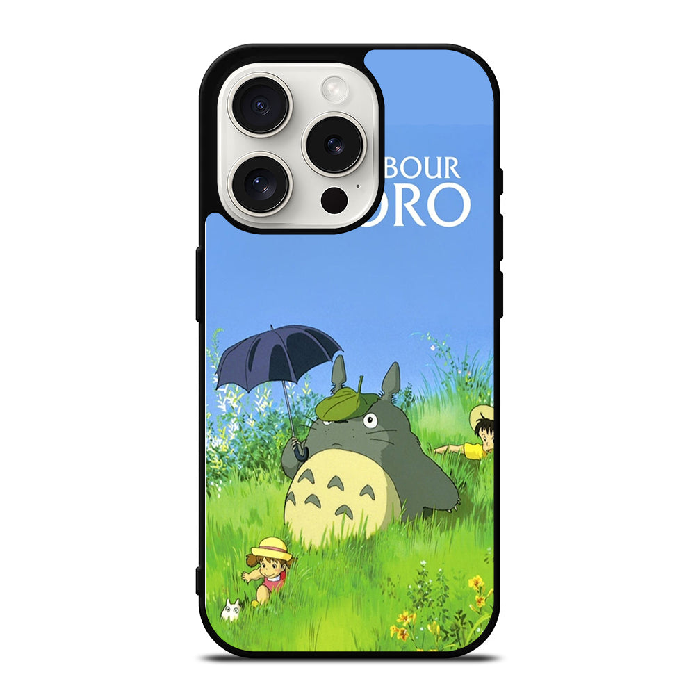 MY NEIGHBOR TOTORO CARTOON iPhone 15 Pro Case Cover