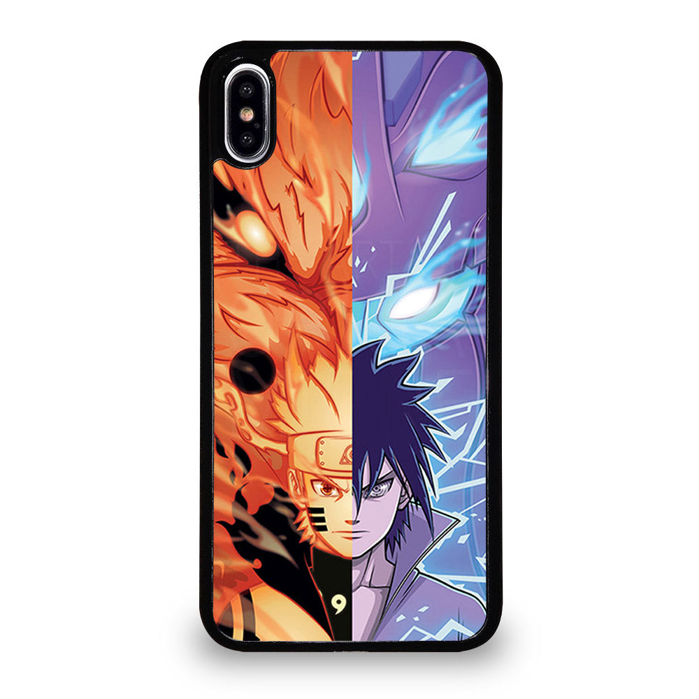 NARUTO VS SASUKE ANIME iPhone XS Max Case Cover