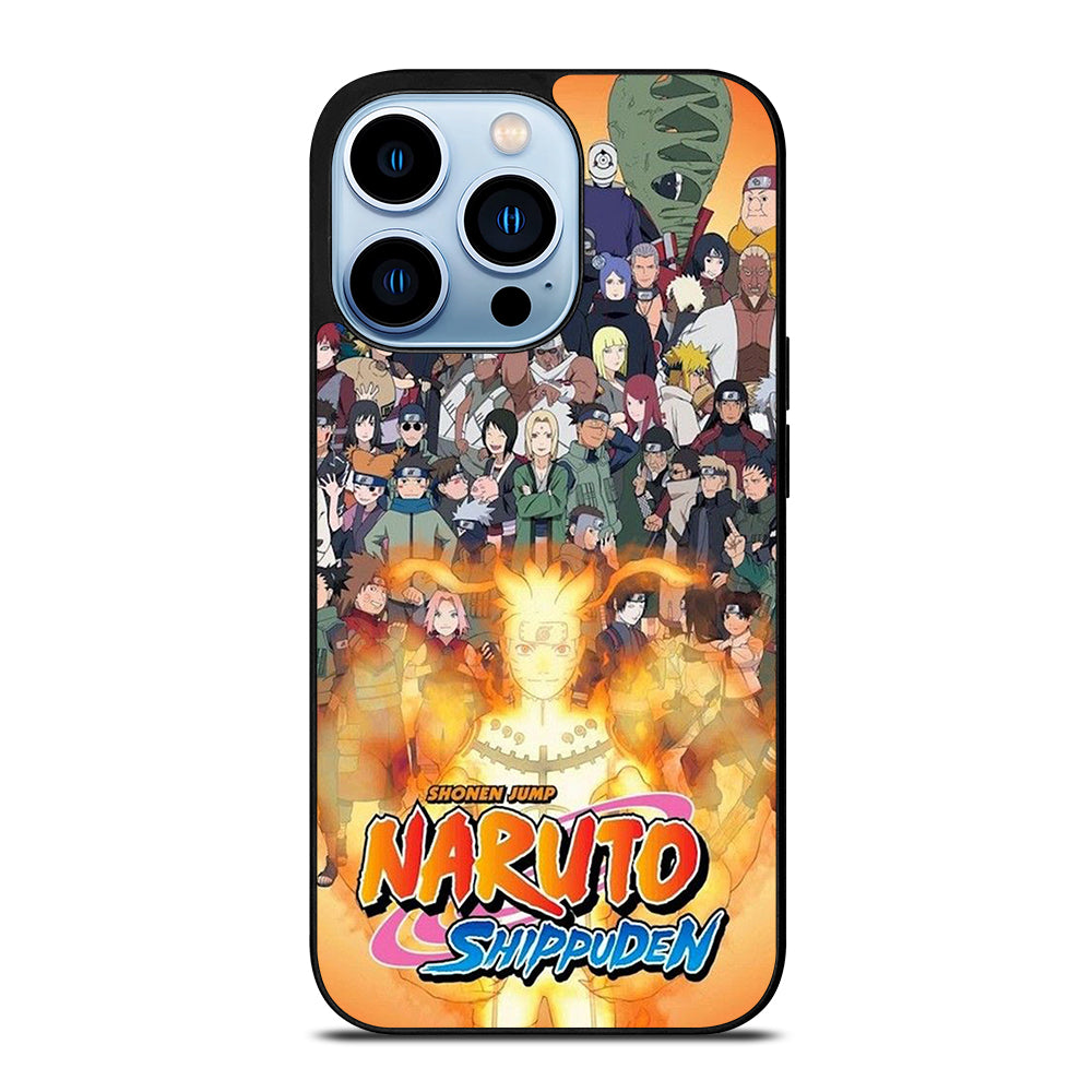NARUTO ALL CHARACTERS 3 iPhone 13 Pro Max Case Cover