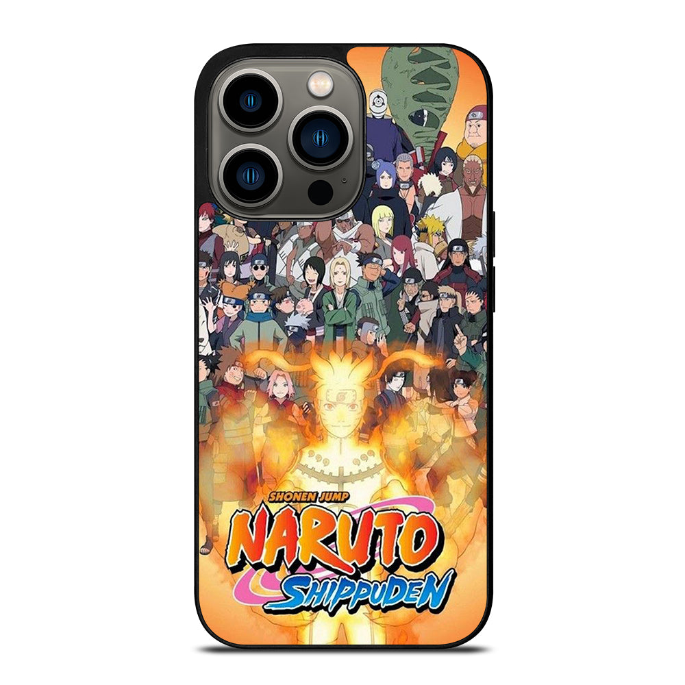 NARUTO ALL CHARACTERS 3 iPhone 13 Pro Case Cover