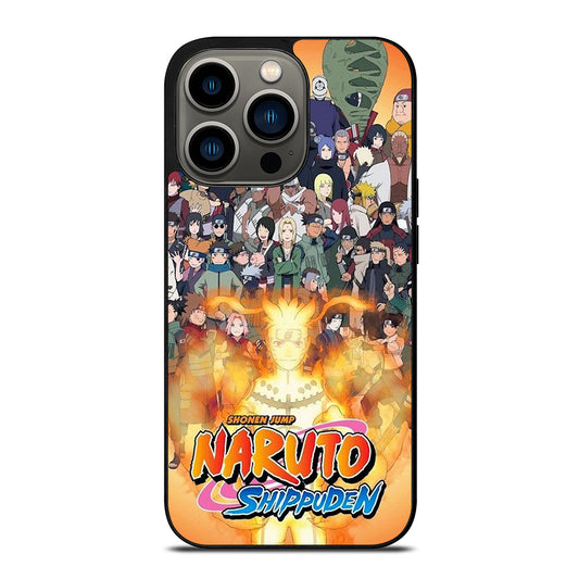 NARUTO ALL CHARACTERS 3 iPhone 13 Pro Case Cover