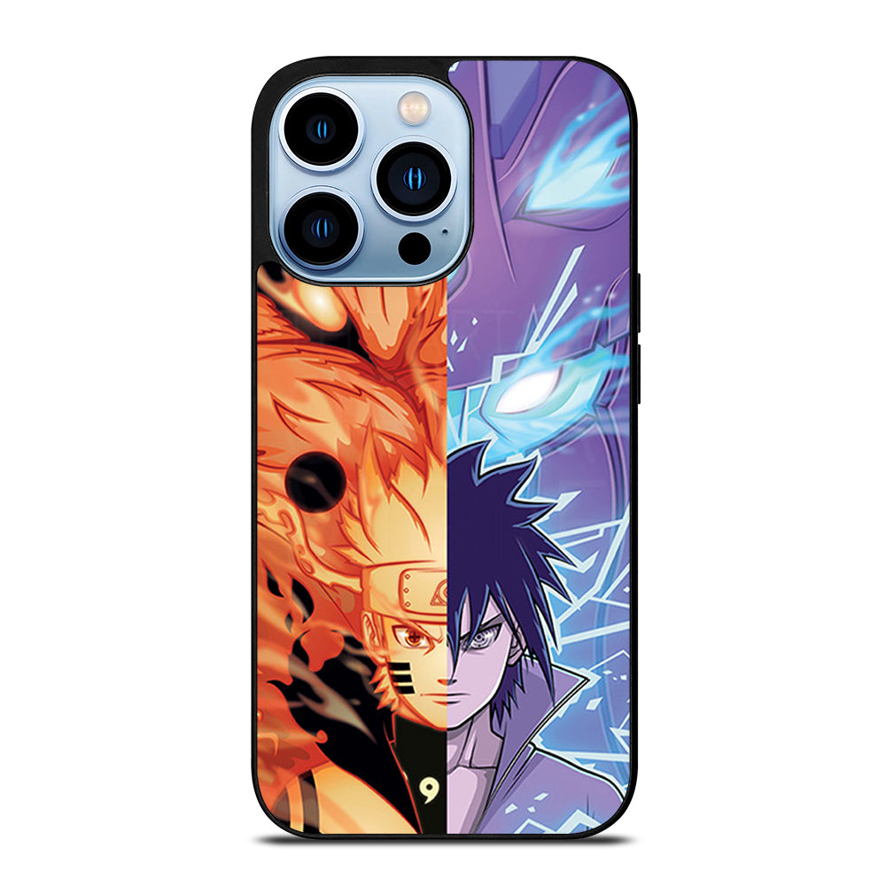 NARUTO VS SASUKE ANIME iPhone 13 Pro Max Case Cover