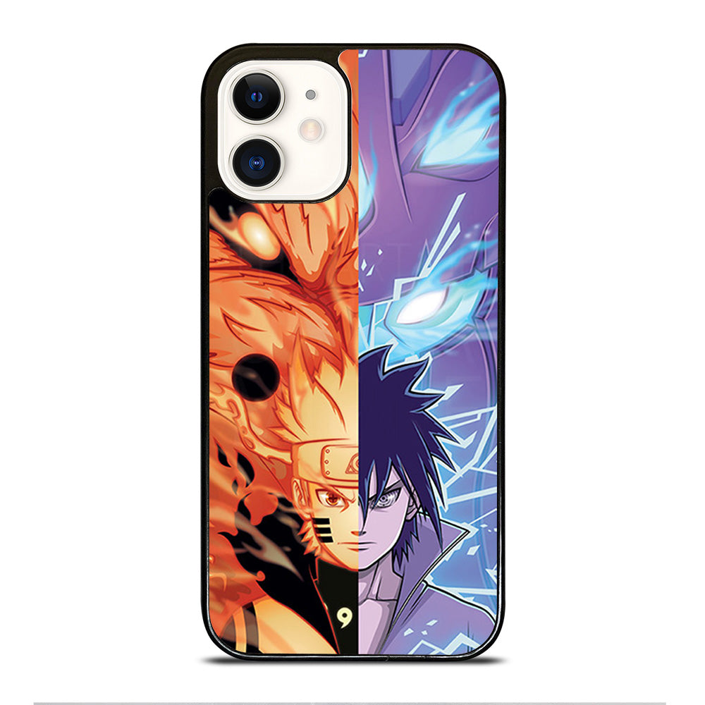 NARUTO VS SASUKE ANIME iPhone 12 Case Cover