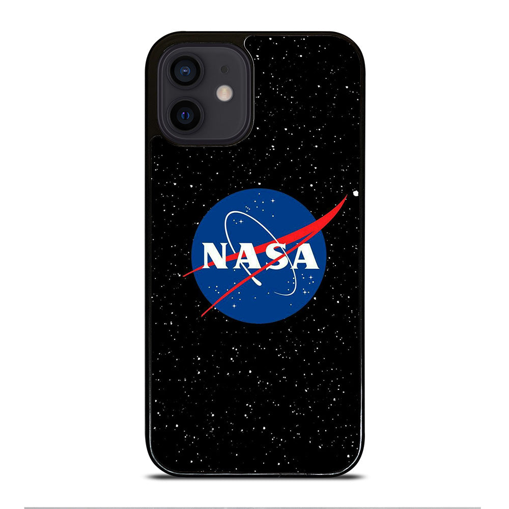 NASA BLACK LOGO iPhone 12 Mini Case Cover