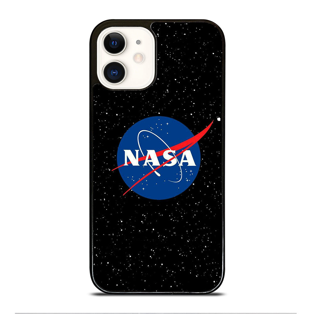 NASA BLACK LOGO iPhone 12 Case Cover