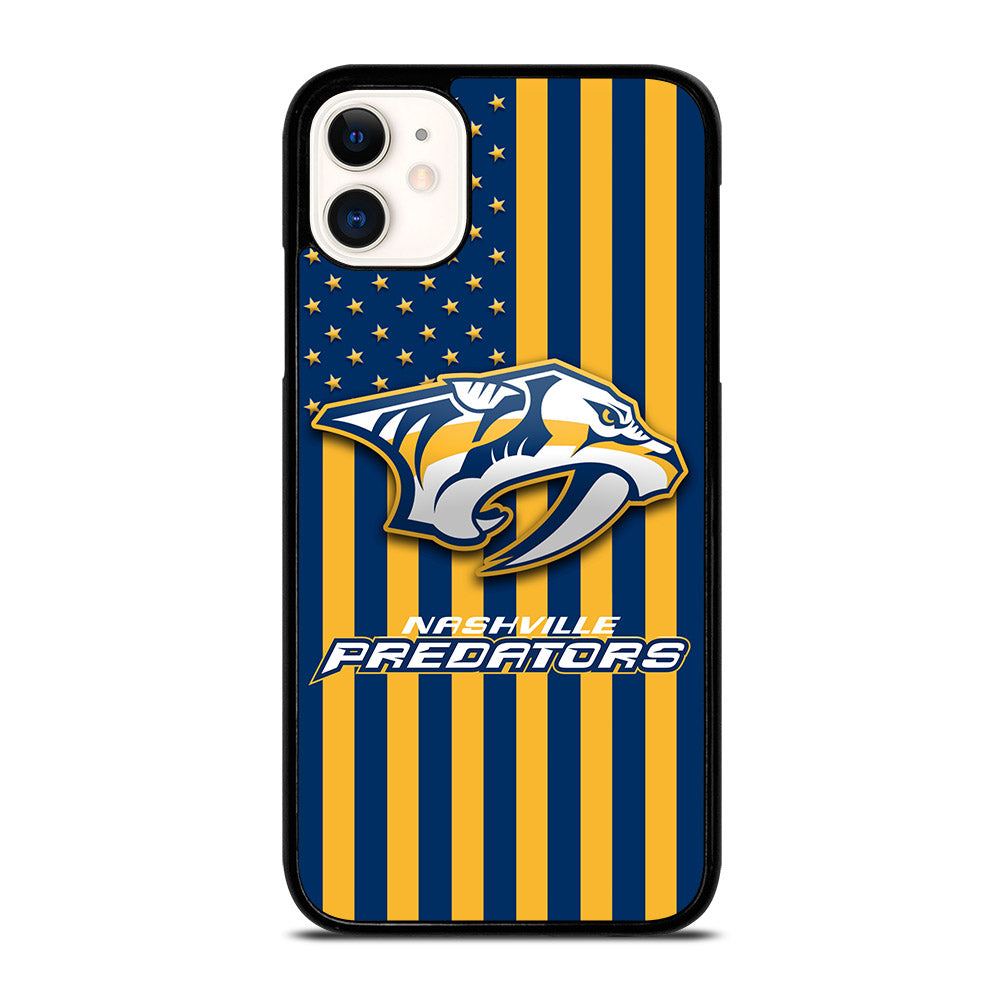 NASHVILLE PREDATORS NHL LOGO 3 iPhone 11 Case Cover