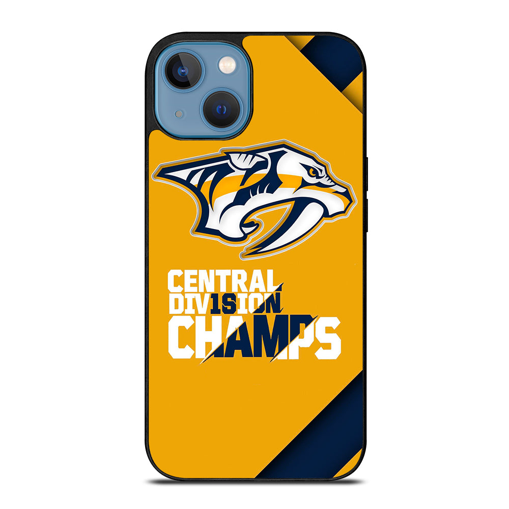 NASHVILLE PREDATORS LOGO HOCKEY 1 iPhone 13 Case Cover