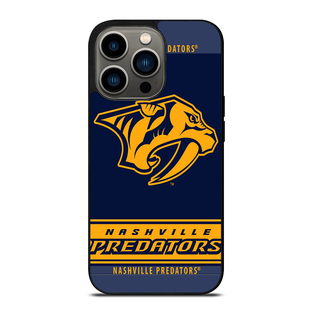 NASHVILLE PREDATORS LOGO HOCKEY 2 iPhone 13 Pro Case Cover