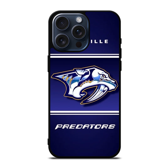 NASHVILLE PREDATORS NHL LOGO 2 iPhone 15 Pro Max Case Cover