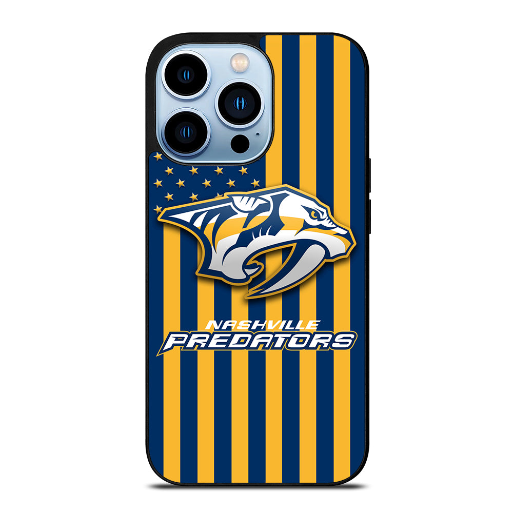 NASHVILLE PREDATORS NHL LOGO 3 iPhone 13 Pro Max Case Cover