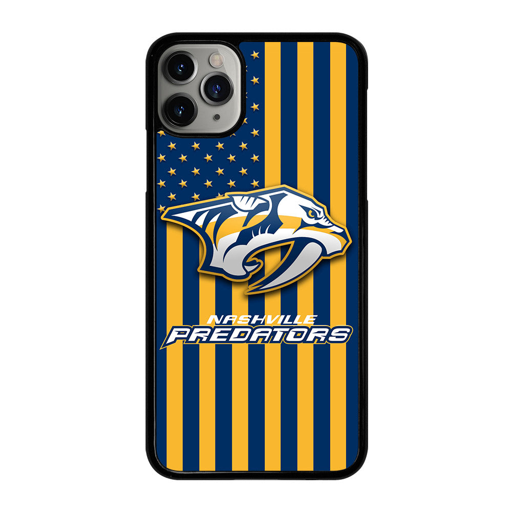 NASHVILLE PREDATORS NHL LOGO 3 iPhone 11 Pro Max Case Cover