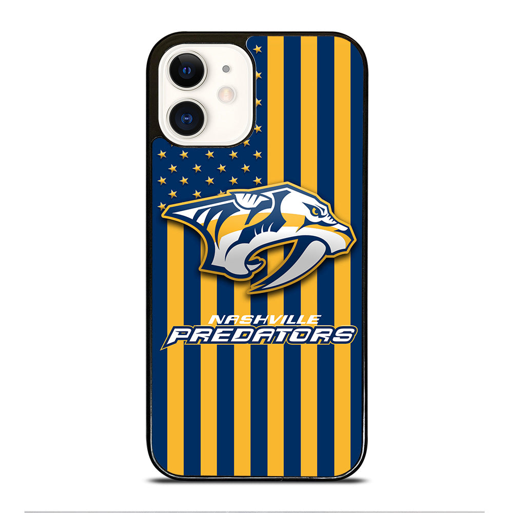 NASHVILLE PREDATORS NHL LOGO 3 iPhone 12 Case Cover
