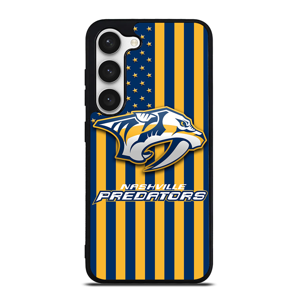 NASHVILLE PREDATORS NHL LOGO 3 Samsung Galaxy S23 Case Cover