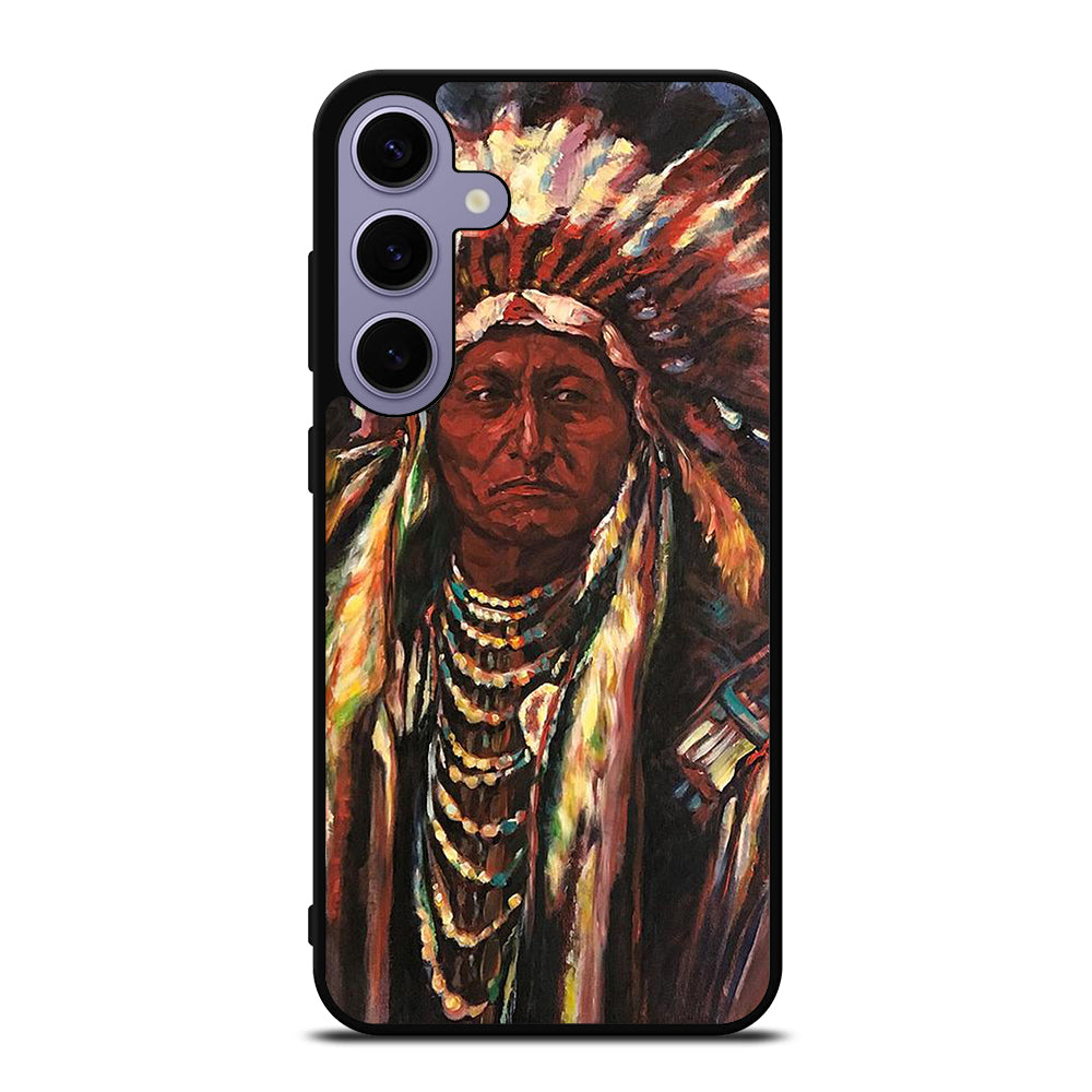 NATIVE AMERICAN PEOPLE ART 2 Samsung Galaxy S24 Plus Case Cover