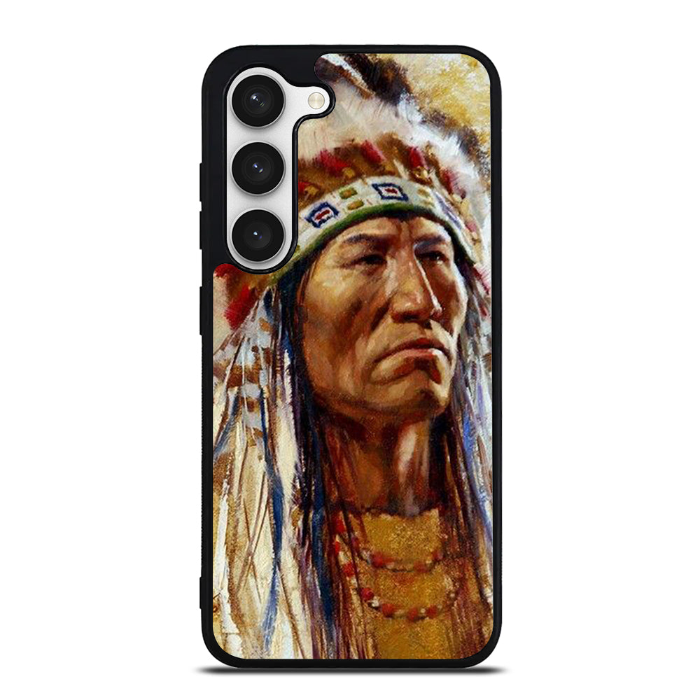 NATIVE AMERICAN PEOPLE ART Samsung Galaxy S23 Case Cover